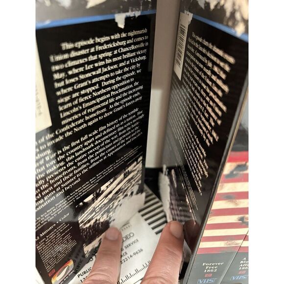 Civil War , PBS Video, 9 VHS Tape Set US History, teachers, History Collectors. - Picture 3 of 6